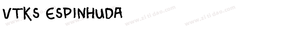 Vtks Espinhuda字体转换